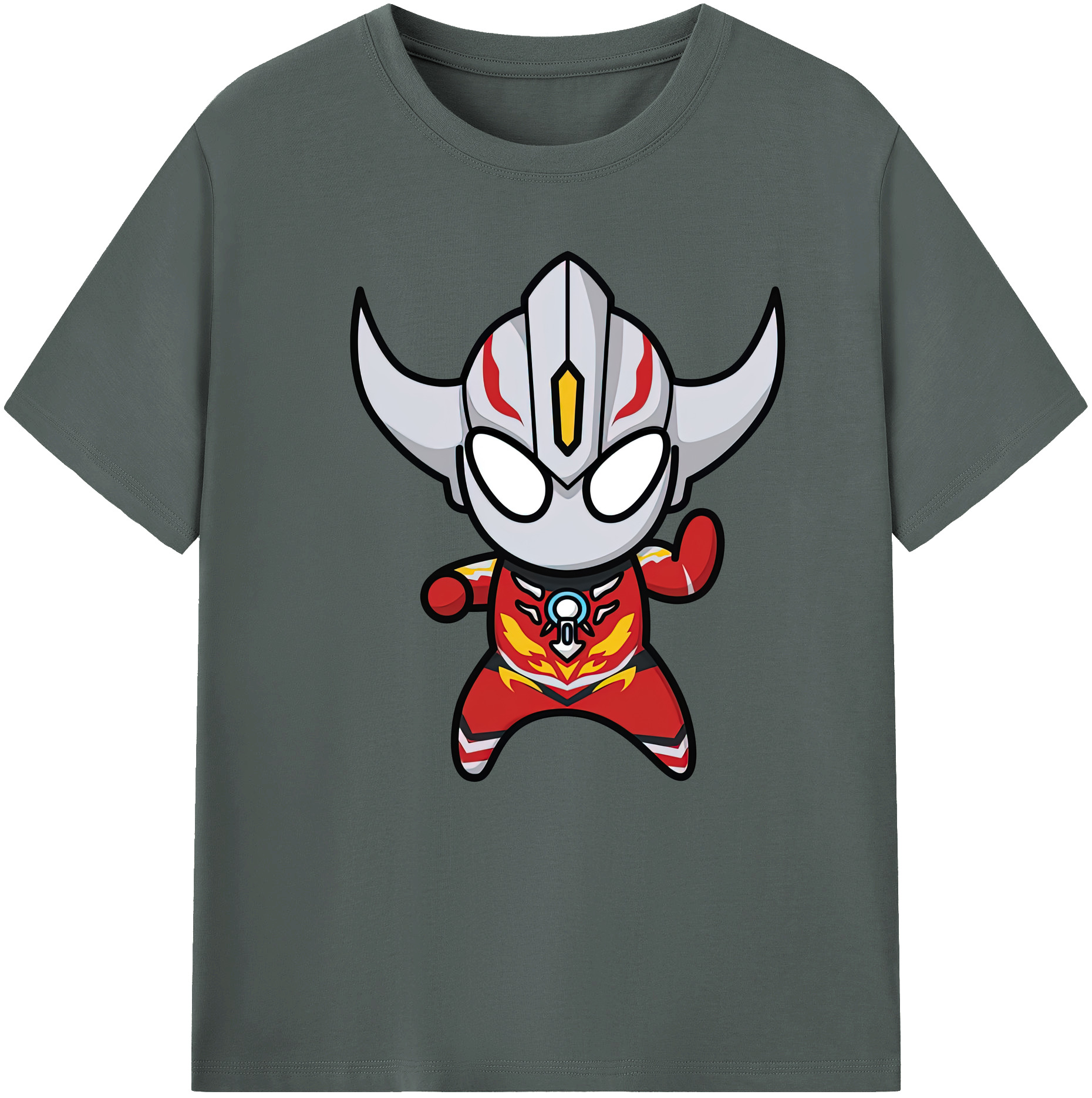 （画像用） ウルトラマン Ultraman 綿100％ メンズ半袖Tシャツ｜肌触りやわらか＆通気性